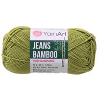 Obrázok ku produktu Pletacia priadza YarnArt JEANS BAMBOO 137 zelená