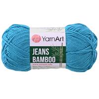 Obrázok ku produktu Pletacia priadza YarnArt JEANS BAMBOO 140 tyrkysová modrá