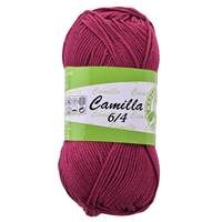 Obrázok ku produktu Bavlnená priadza Madame Tricote Paris CAMILLA 5199 bordová