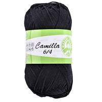 Obrázok ku produktu Bavlnená priadza Madame Tricote Paris CAMILLA 9999 čierna