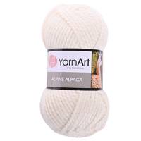 Obrázok ku produktu Pletacia vlna YarnArt ALPINE ALPACA 433 smotanová