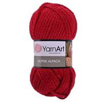 Obrázok ku produktu Pletacia vlna YarnArt ALPINE ALPACA 434 bordová