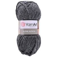 Obrázok ku produktu Pletacia vlna YarnArt ALPINE ALPACA 436 sivá tmavá