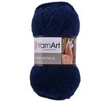 Obrázok ku produktu Pletacia vlna YarnArt ALPINE ALPACA 437 modrá tmavá