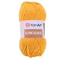 Obrázok ku produktu Pletacia vlna YarnArt ALPINE ALPACA 448 sýta žltá