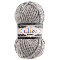 Obrázok ku produktu Pletacia vlna Alize SUPERLANA MEGAFIL 021 sivá