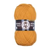 Obrázok ku produktu Pletacia vlna Madame Tricote Paris MERINO GOLD 115 žltá okrová