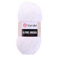 Obrázok ku produktu Pletacia vlna YarnArt ALPINE ANGORA 330 biela