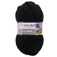 Obrázok ku produktu Pletacia vlna YarnArt ALPINE MAXI 661 čierna