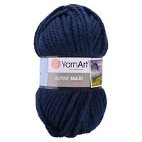 Obrázok ku produktu Pletacia vlna YarnArt ALPINE MAXI 674 modrá tmavá