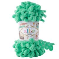 Obrázok ku produktu Pletacia priadza Alize PUFFY 741 zelená
