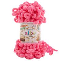 Obrázok ku produktu Pletacia priadza Alize PUFFY 377 ružová