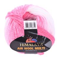Obrázok ku produktu Pletacia vlna Himalaya AIR WOOL MULTI 76102 ružová biela