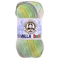 Obrázok ku produktu Bavlnená priadza Madame Tricote Paris CAMILLA BATIK 0105 béžová zelená sivá