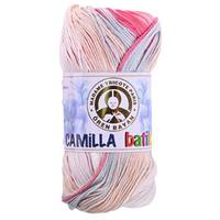 Obrázok ku produktu Bavlnená priadza Madame Tricote Paris CAMILLA BATIK 0109 biela béžová ružová sivá