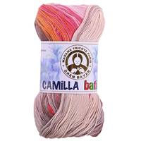 Obrázok ku produktu Bavlnená priadza Madame Tricote Paris CAMILLA BATIK 0110 hnedá ružová oranžová béžová