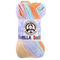 Obrázok ku produktu Bavlnená priadza Madame Tricote Paris CAMILLA BATIK 0112 žltá modrá oranžová červená