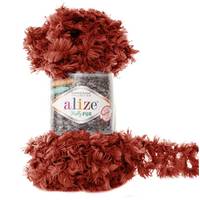 Obrázok ku produktu Pletacia priadza Alize PUFFY FUR 6118 červená