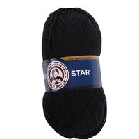 Obrázok ku produktu Pletacia priadza Madame Tricote Paris STAR 999 čierna