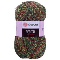 Obrázok ku produktu Pletacia vlna YarnArt RECITAL 661 zelená červená
