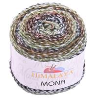 Obrázok ku produktu Pletacia vlna Himalaya MONA 22107 zelená sivá hnedá biela