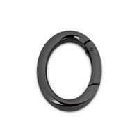 Obrázok ku produktu KARABÍNA oválna čierna 38mm