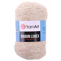 Obrázok ku produktu Špagát priadza YarnArt RIBBON LUREX 724 béžová