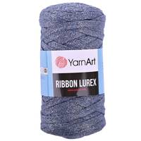 Obrázok ku produktu Textilná priadza YarnArt RIBBON LUREX 730 modrá