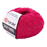 Obrázok ku produktu Pletacia vlna YarnArt SILKY WOOL 333 červená