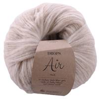 Obrázok ku produktu Pletacia vlna Drops AIR MIX 02 béžová svetlá