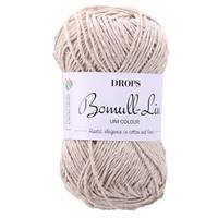 Obrázok ku produktu Pletacia vlna Drops BOMULL-LIN UNI COLOUR 03 svetlá béžová