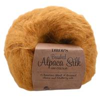 Obrázok ku produktu Pletacia priadza Drops BRUSHED ALPACA SILK  19 okrová