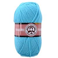Obrázok ku produktu Pletacia priadza Madame Tricote Paris FAVORI 023 modrá svetlá tyrkysová
