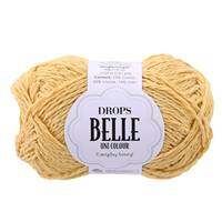 Obrázok ku produktu Pletacia priadza Drops BELLE UNI COLOUR 04 žltá svetlá
