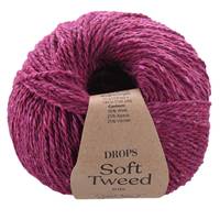 Obrázok ku produktu Pletacia vlna Drops SOFT TWEED MIX 14 sýta ružová
