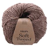 Obrázok ku produktu Pletacia vlna Drops SOFT TWEED MIX 05 hnedá