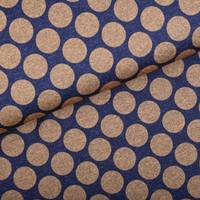 Obrázok ku produktu ÚPLETOVÁ LÁTKA žltá okrová modrá