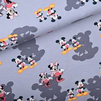 Obrázok ku produktu TEPLÁKOVINA micky mouse sivá žltá čierna červená