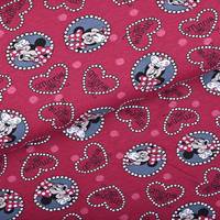 Obrázok ku produktu TEPLÁKOVINA minnie biela ružová tmavá