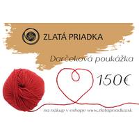 Obrázok ku produktu DARČEKOVÁ POUKÁŽKA 150 EUR