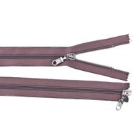 Obrázok ku produktu ZIPS špirálový dvojdielny šírka 6mm dĺžka 55cm hnedá