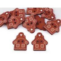 Obrázok ku produktu GOMBÍK vianočná ozdoba chalúpka hnedá