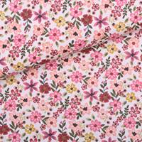 Obrázok ku produktu BAVLNENÁ LÁTKA prací kord kvety