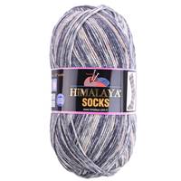 Obrázok ku produktu Pletacia priadza Himalaya SOCKS 170-02 sivá smotanová