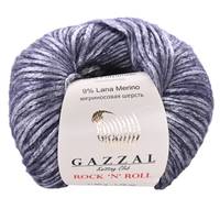 Obrázok ku produktu Pletacia priadza Gazzal ROCK 'N' ROLL 13953 čierna sivá