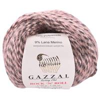 Obrázok ku produktu Pletacia priadza Gazzal ROCK 'N' ROLL 13955 ružová sivá