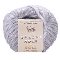 Obrázok ku produktu Pletacia priadza Gazzal ROCK 'N' ROLL 13255 sivá strieborná