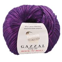 Obrázok ku produktu Pletacia priadza Gazzal ROCK 'N' ROLL 13911 fialová
