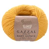 Obrázok ku produktu Pletacia priadza Gazzal BABY ALPACA 46003 žltá