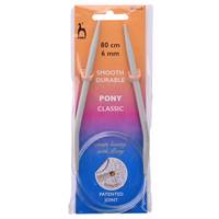 Obrázok ku produktu IHLICE okrúhle 6mm 80cm hliníkové PONY